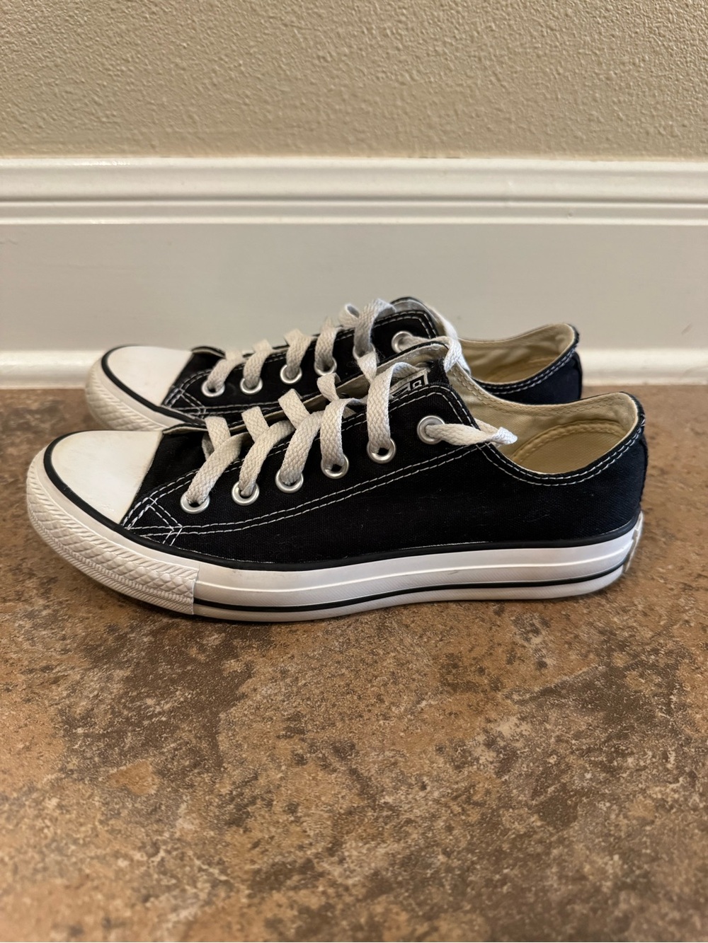 Women’s Black Converse All Star sneakers